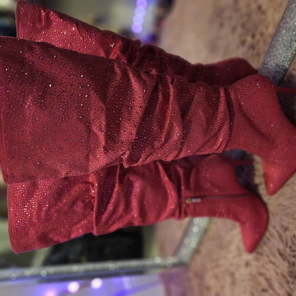 Elegant BlingOut Hot PinkWomen's Boots